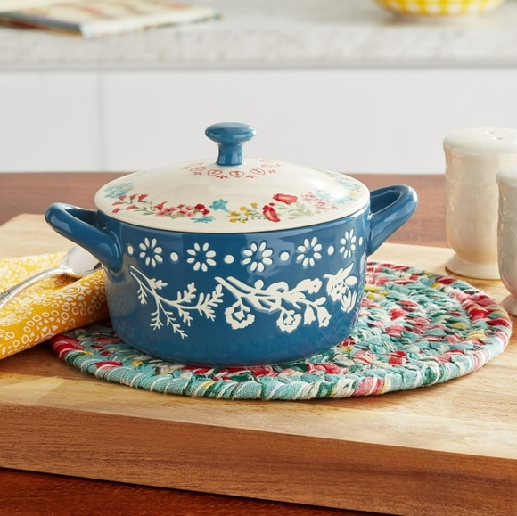 The Pioneer Woman Other - ❤️ New Pioneer Woman Fancy Flourish Mini Baker with Lid